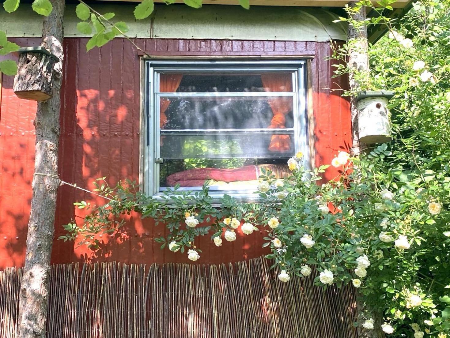 Kuscheliger Zirkuswagen Im Wildgarten Witzenhausen Bagian luar foto